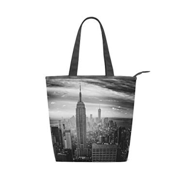 Imagem de Bolsa de ombro feminina Alaza Empire State Building New York