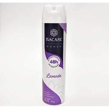 Imagem de Isacare Desodorante Aerossol Mulher Lavanda Branco/Roxo 150 Ml
