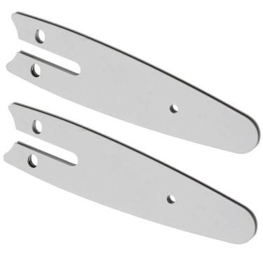 Imagem de Sabre Placa Guia Kit 2 Uni Para Mini Motosserra 4 Polegada Reposiçao Ferramenta Jardinagem Podaçao