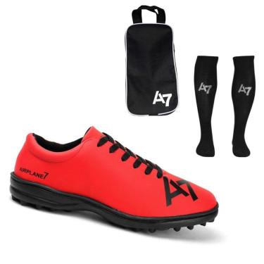 Imagem de Chuteira-Society + Meião + Porta Chuteiras-Masculino