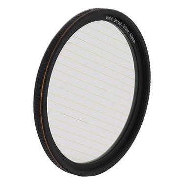 Imagem de Filtro Premium Gold Streak, Adicionar Toque Cinemático a Vídeos, Filtro De Lente De Câmera De Vidro Óptico Para Fotografia Noturna, Compatibilidade Universal (62mm)