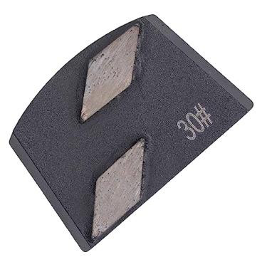 Imagem de Blocos de Moagem de Diamante, 3pcs 2 Lâminas 30 Bloco de Polimento de Grão para Pintura de Piso de Cimento de Concreto, Excelente Diamante, Alta Eficiência, Baixo Ruído
