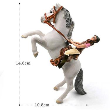 Imagem de Hot Equestrian Knight Rider Horse Animal Model Figura de Ação