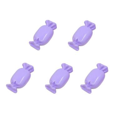 Imagem de Azul 5pcs miniatura doces modelo alimentar diy decor crianças brinquedo