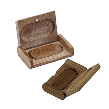 Imagem de OneSquareCore Caixa de madeira de 64 GB USB 8 GB Flash Drive USB Pen Drive Pen Drive Pen Drive USB 2.0 Pen Drive Data Storage Zip Drive PenDrive Armazenamento externo (Preto)