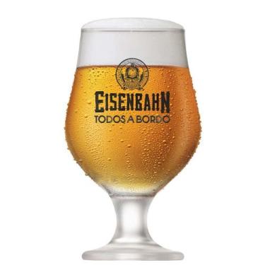 Imagem de Taça De Cerveja Eisenbahn Vidro Beer Master 380ml - Ruvolo