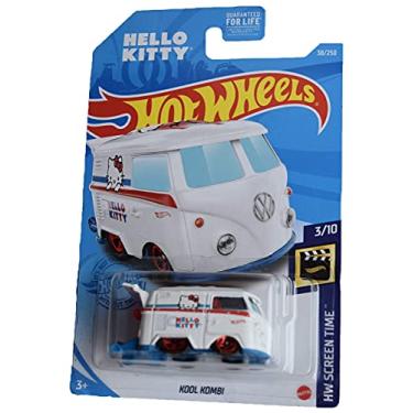 Imagem de Hot Wheels Kool Kombi, [branco] Hello Kitty 38/250 Tempo de tela 3/10