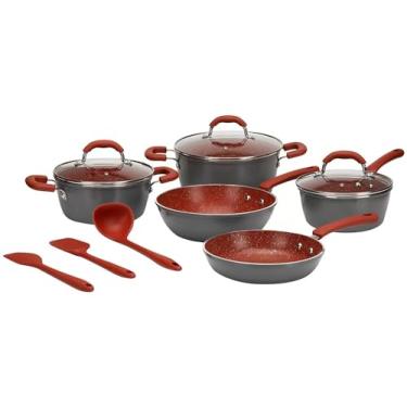 Imagem de Jogo De Panelas Brinox 8 Peças Select Marble