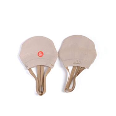 Imagem de RGPros Meias de meia sola de malha para competição profissional de ginástica rítmica ou dança de balé, Bege, PP