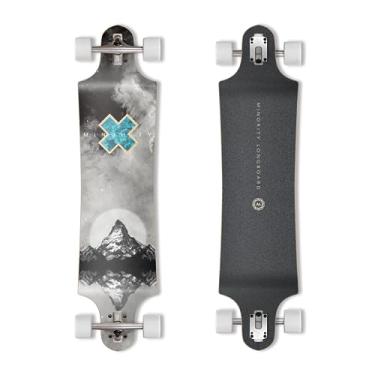 Imagem de MINORITY Downhill Maple Longboard | Deck de calha de queda de 101,6 cm | Feito para passeios urbanos de cruzeiro (Alps)