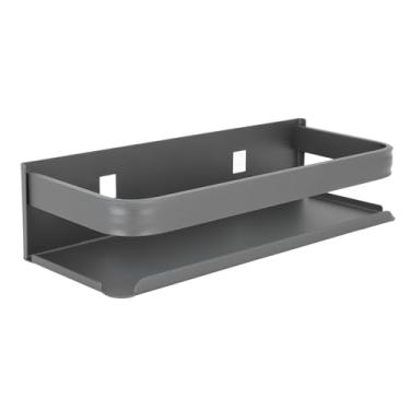 Imagem de Prateleiras Flutuantes Montadas na Parede, Armazenamento de Grande Capacidade, Design Multifuncional, Rack de Banheiro para Quarto, Sala de Estar, Banheiro, Cozinha (25cm)