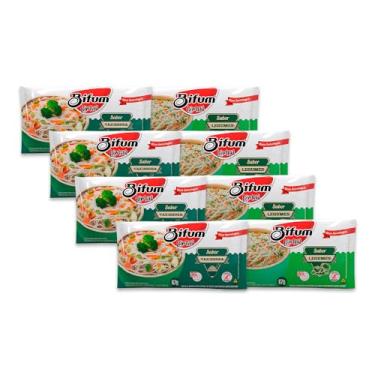 Imagem de Kit 8unid Macarrão de arroz Lámen Bifum sem glúten Vegano 2 Sabores 67g