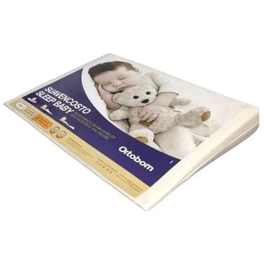 Imagem de Travesseiro Infantil Rampa Anti Refluxo Sleep Baby (40x70) - Ortobom