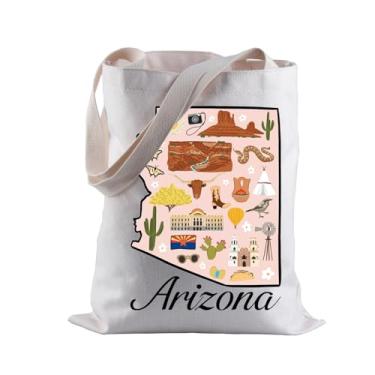 Imagem de BLUPARK Bolsa de compras Arizona Lover Arizona Souvenir Gift Arizona Travel Shopping Gift From Arizona, Arizona, One Size, Retrô