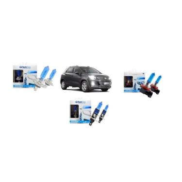 Imagem de Kit lampada super led tracker premier 2018 farol e milha