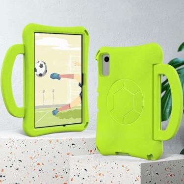Imagem de Capa infantil compatível com Samsung Galaxy Tab A9 Plus SM-X210/X216/X218 de 11 polegadas, compatível com Samsung Tab A9 Plus, capa protetora para crianças, capa leve para tablet(Grass green)