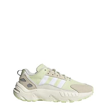 Imagem de adidas Tênis masculino Zx 22 Boost, Branco/Branco/Limão Pulso, 39