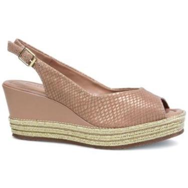 Imagem de Sandalia Anabela Bottero em Couro 365901 Feminino-Feminino