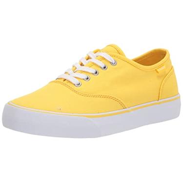 Imagem de Lugz Tênis feminino Lear Wide, Amarelo/branco., 36