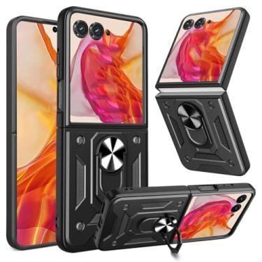 Imagem de Capa Capinha Case Compatível com Motorola Moto Razr 50 Ultra - Protetora Resistente Durável Anti Impacto Queda Choque Armor Armadura Militar