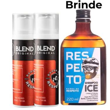 Imagem de Barba De Respeito Kit Com 2 Unidades Blend Original Para Crescimento D