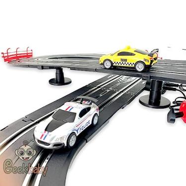Imagem de Auto Pista Turbo Run Circuito em Oito com 2 Carrinhos, DM Toys, DMT5892