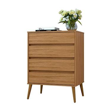 Imagem de Cômoda Quarto 04 Gavetas Fiori Camaru