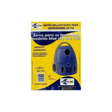 Imagem de Saco Para Aspirador Modelo Blue Sky Bvc 702 Com 3 Unidades - Porto Pel