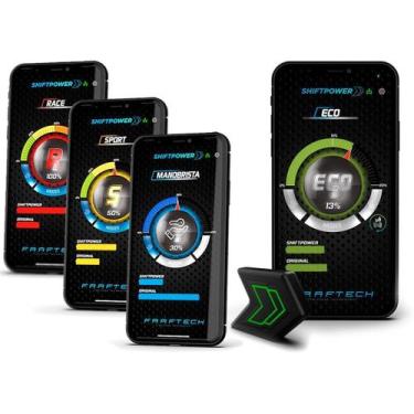 Imagem de Shiftpower Bluetooth Modo Eco Chip Pedal Acelerador Faaftech FT-SP22+ 