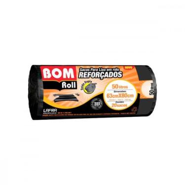 Imagem de Saco P/Lixo Bom Rl.Ref. 50L C/20-37 - LAFRA