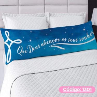 Imagem de Capa De Travesseiro De Corpo Fronha Xuxão Ziper Personalizado 1.25x0.4