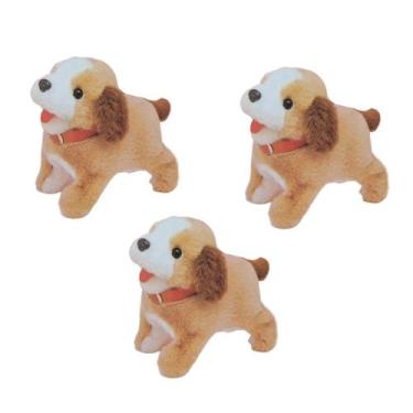 Imagem de Kit 3x Brinquedo Cachorrinho Brincalhão - Ty Rara - AP TOYS