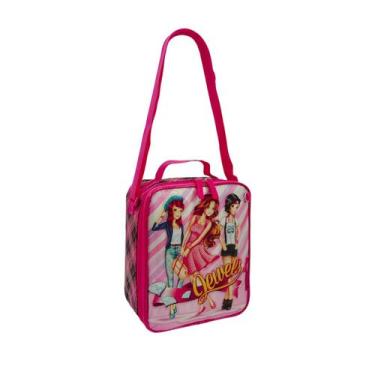 Imagem de Lancheira termica infantil escolar jewels - chenson, Preto, Rosa, P