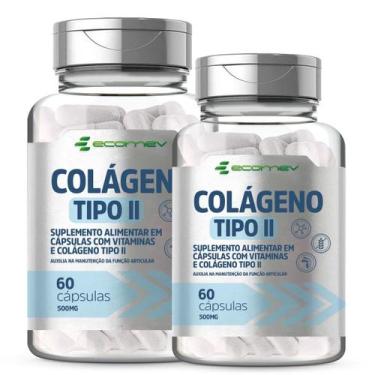 Imagem de 2x Colágeno Tipo 2 Com Vit D, C,B1, B12 Máxima Concentração 120Cáps Ec