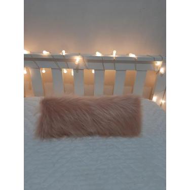 Imagem de Almofada Baguete Pelo Alto luxo Decoração - Gabi Flor, Rose