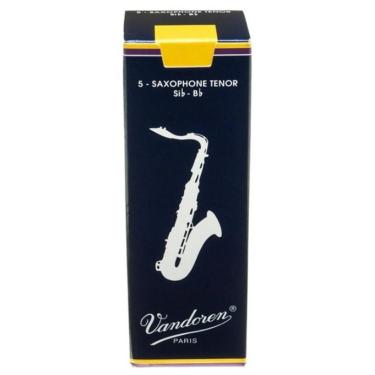 Imagem de Palheta Tradicional Saxofone Tenor 2 Vandoren SR222 - CX / 5