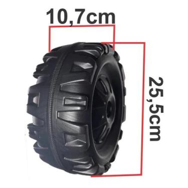 Imagem de Roda Para Carro Do Smart Passeio & Pedal - Bandeirante