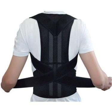 Imagem de Cinta Colete Reforçada Corretor Postura Coluna Lombar Forte - OEM, P, 