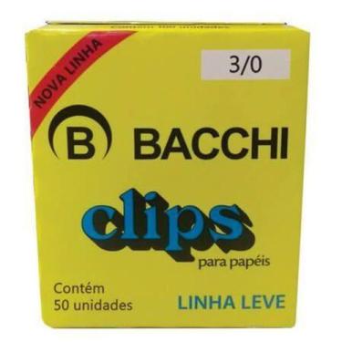 Imagem de Clipes 3/0 bacchi - 50 und linha leve - MARCA