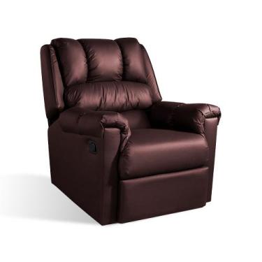 Imagem de Poltrona Vermont Reclinável com alavanca - Pelmex, 1 Assento
