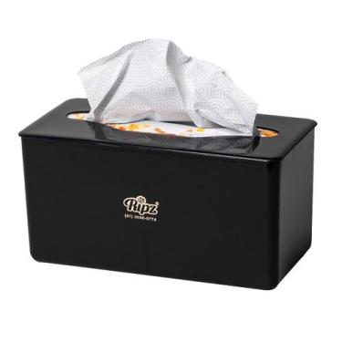 Imagem de Dispenser Bancada de Mesa para Papel Toalha Interfolha Preto - Premiss