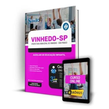 Imagem de Apostila Prefeitura de Vinhedo - SP - Auxiliar de Educação Infantil - 