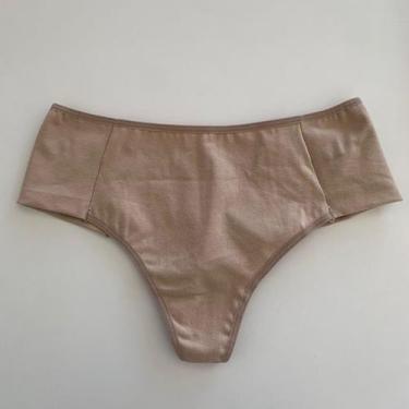 Imagem de Calcinha Rose Fio Duplo DMauli - Cotton, Bege, G