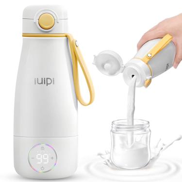 Imagem de Aquecedor de mamadeiras portátil IIUIPI 350ml para leite materno e fórmula