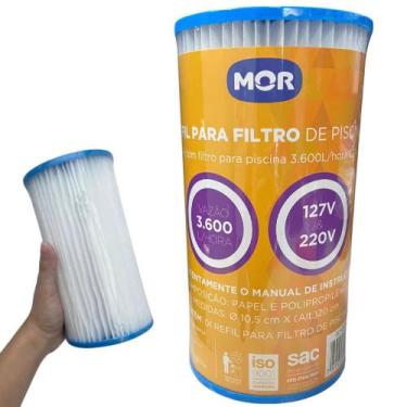 Imagem de Refil Para Bomba Filtrante 3600 Litros Por Hora 127V E 220V Da Marca M