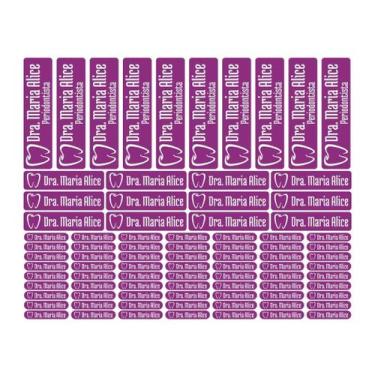 Imagem de 85 Etiquetas Adesivos Instrumentais Autoclavável Até 180º  - Tectoner,