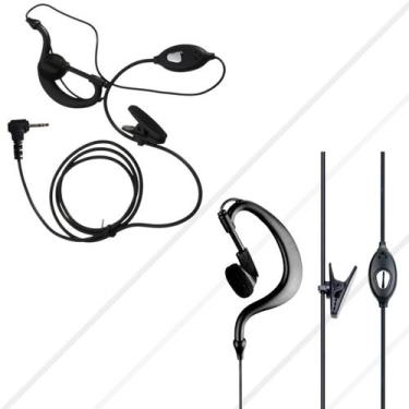 Imagem de Combo 7 Fones de Ouvido Microfone para Rádio Motorola P1 - Lellis Roch