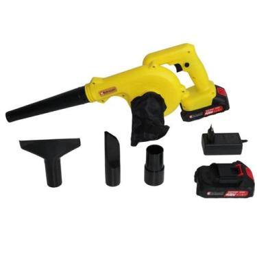 Imagem de Soprador E Aspirador Eletrico A Bateria 48V Com 2 Baterias - Knakasaki