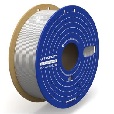 Imagem de Fugacity Filamento PLA 1,75 mm, filamento de impressora 3D carretel de 1 kg (N.W 1.0 kg), precisão dimensional +/- 0,02 mm, efeito de impressão aprimorado para a maioria das impressoras 3D FDM