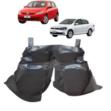 Imagem de Tapete Carpete Vinil Fosco Assoalho Gol G5, G6, G7 , G8 - MANOS TAPETE